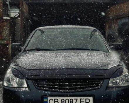 Черный ВАЗ 2172 Priora, объемом двигателя 1.6 л и пробегом 171 тыс. км за 2000 $, фото 1 на Automoto.ua