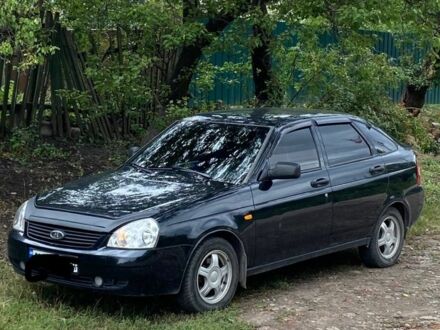 Черный ВАЗ 2172 Priora, объемом двигателя 1.6 л и пробегом 160 тыс. км за 2450 $, фото 1 на Automoto.ua