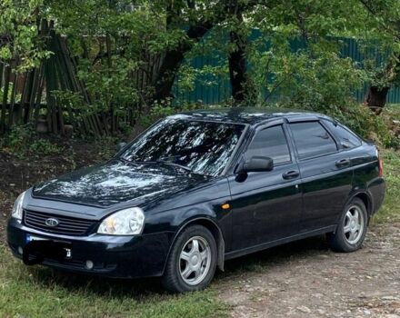 Черный ВАЗ 2172 Priora, объемом двигателя 1.6 л и пробегом 160 тыс. км за 2450 $, фото 1 на Automoto.ua
