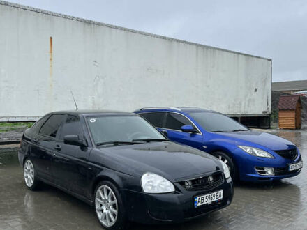 Черный ВАЗ 2172 Priora, объемом двигателя 1.6 л и пробегом 355 тыс. км за 1700 $, фото 1 на Automoto.ua