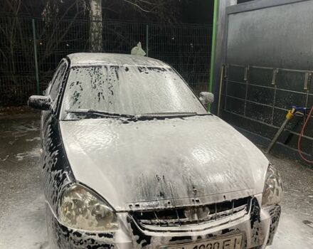 Черный ВАЗ 2172 Priora, объемом двигателя 1.6 л и пробегом 350 тыс. км за 1100 $, фото 1 на Automoto.ua