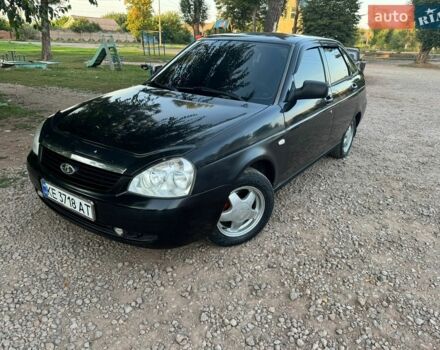 Черный ВАЗ 2172 Priora, объемом двигателя 1.6 л и пробегом 142 тыс. км за 2500 $, фото 1 на Automoto.ua