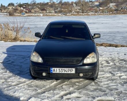 Черный ВАЗ 2172 Priora, объемом двигателя 1.6 л и пробегом 295 тыс. км за 1850 $, фото 1 на Automoto.ua