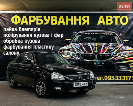 Черный ВАЗ 2172 Priora, объемом двигателя 1.6 л и пробегом 185 тыс. км за 2899 $, фото 1 на Automoto.ua