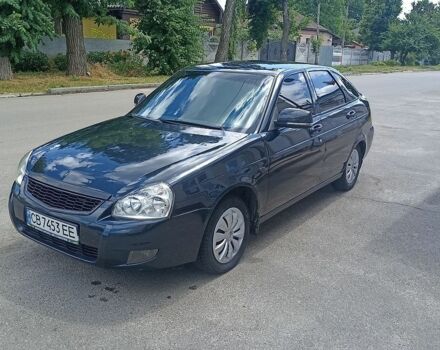 Чорний ВАЗ 2172 Priora, об'ємом двигуна 1.6 л та пробігом 215 тис. км за 1700 $, фото 1 на Automoto.ua