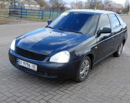 Черный ВАЗ 2172 Priora, объемом двигателя 1.6 л и пробегом 210 тыс. км за 1900 $, фото 1 на Automoto.ua