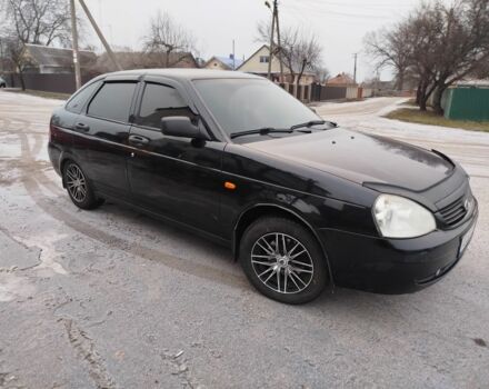 Черный ВАЗ 2172 Priora, объемом двигателя 1.6 л и пробегом 169 тыс. км за 2850 $, фото 1 на Automoto.ua