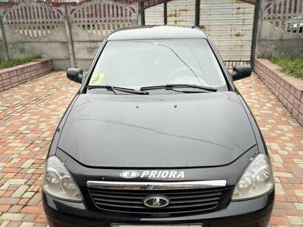 Черный ВАЗ 2172 Priora, объемом двигателя 1.6 л и пробегом 153 тыс. км за 2700 $, фото 1 на Automoto.ua