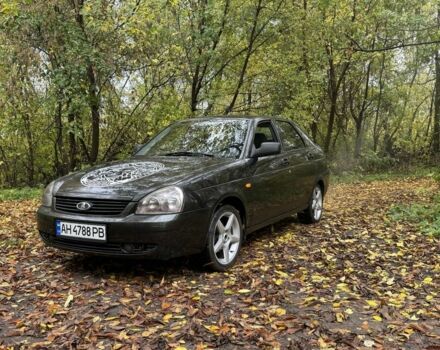 Чорний ВАЗ 2172 Priora, об'ємом двигуна 1.6 л та пробігом 180 тис. км за 2006 $, фото 1 на Automoto.ua