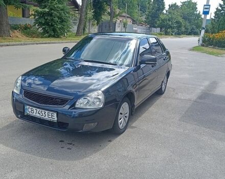 Черный ВАЗ 2172 Priora, объемом двигателя 1.6 л и пробегом 215 тыс. км за 1800 $, фото 1 на Automoto.ua