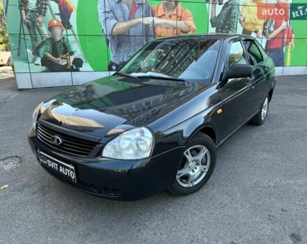 Черный ВАЗ 2172 Priora, объемом двигателя 1.6 л и пробегом 206 тыс. км за 2999 $, фото 1 на Automoto.ua