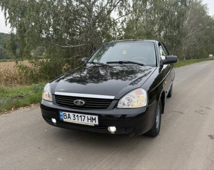 Черный ВАЗ 2172 Priora, объемом двигателя 1.6 л и пробегом 105 тыс. км за 2907 $, фото 1 на Automoto.ua