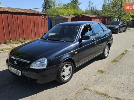 Черный ВАЗ 2172 Priora, объемом двигателя 1.6 л и пробегом 80 тыс. км за 3200 $, фото 1 на Automoto.ua