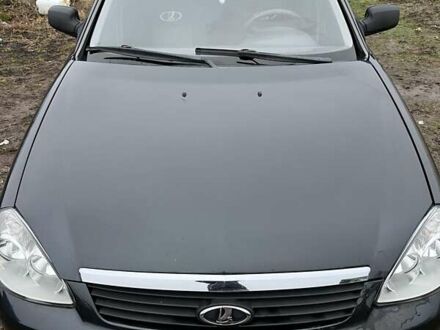 Черный ВАЗ 2172 Priora, объемом двигателя 1.6 л и пробегом 173 тыс. км за 2200 $, фото 1 на Automoto.ua