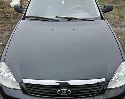 Черный ВАЗ 2172 Priora, объемом двигателя 1.6 л и пробегом 173 тыс. км за 2200 $, фото 1 на Automoto.ua