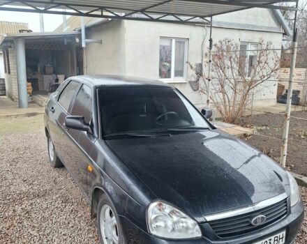 Чорний ВАЗ 2172 Priora, об'ємом двигуна 1.6 л та пробігом 81 тис. км за 3000 $, фото 1 на Automoto.ua