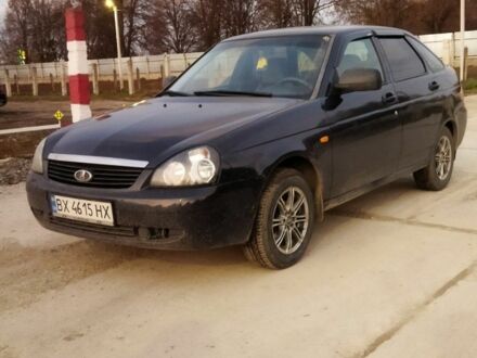 Черный ВАЗ 2172 Priora, объемом двигателя 1.6 л и пробегом 246 тыс. км за 3200 $, фото 1 на Automoto.ua
