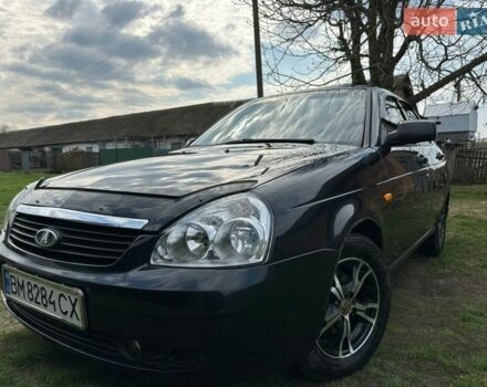 Черный ВАЗ 2172 Priora, объемом двигателя 1.6 л и пробегом 186 тыс. км за 2899 $, фото 1 на Automoto.ua