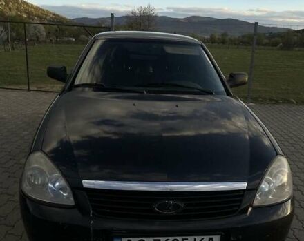 Черный ВАЗ 2172 Priora, объемом двигателя 1.6 л и пробегом 270 тыс. км за 1600 $, фото 1 на Automoto.ua