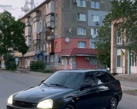 Черный ВАЗ 2172 Priora, объемом двигателя 1.6 л и пробегом 184 тыс. км за 2200 $, фото 1 на Automoto.ua