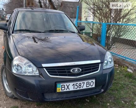 Чорний ВАЗ 2172 Priora, об'ємом двигуна 1.6 л та пробігом 129 тис. км за 2000 $, фото 1 на Automoto.ua
