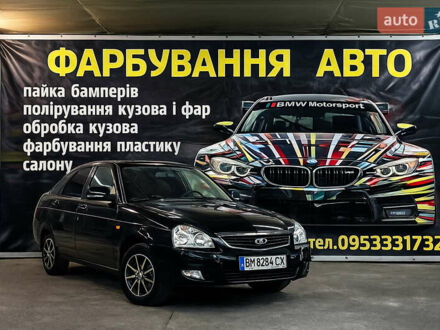 Черный ВАЗ 2172 Priora, объемом двигателя 1.6 л и пробегом 185 тыс. км за 2799 $, фото 1 на Automoto.ua