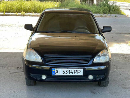 Черный ВАЗ 2172 Priora, объемом двигателя 1.6 л и пробегом 183 тыс. км за 1800 $, фото 1 на Automoto.ua