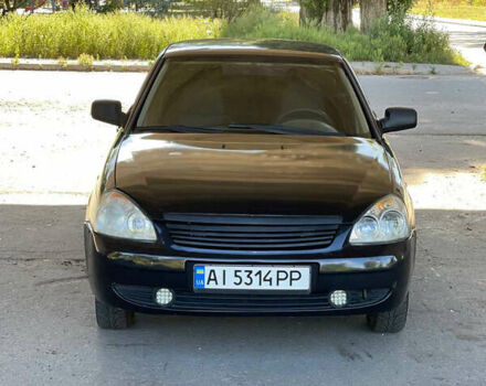 Черный ВАЗ 2172 Priora, объемом двигателя 1.6 л и пробегом 183 тыс. км за 1800 $, фото 1 на Automoto.ua