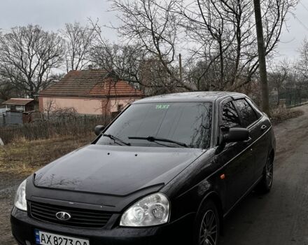 Черный ВАЗ 2172 Priora, объемом двигателя 1.6 л и пробегом 160 тыс. км за 1918 $, фото 1 на Automoto.ua