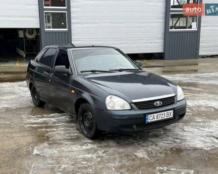 Черный ВАЗ 2172 Priora, объемом двигателя 1.6 л и пробегом 178 тыс. км за 1750 $, фото 1 на Automoto.ua
