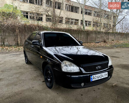 Черный ВАЗ 2172 Priora, объемом двигателя 1.6 л и пробегом 146 тыс. км за 1950 $, фото 1 на Automoto.ua
