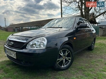 Черный ВАЗ 2172 Priora, объемом двигателя 1.6 л и пробегом 186 тыс. км за 3000 $, фото 1 на Automoto.ua