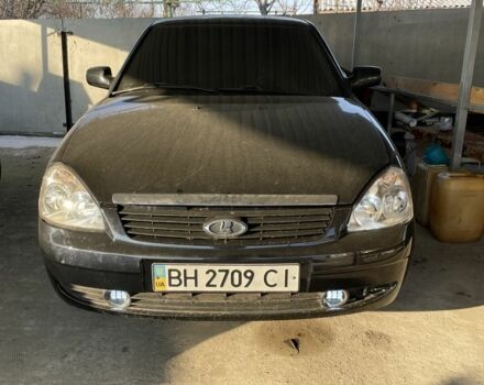 Черный ВАЗ 2172 Priora, объемом двигателя 1.6 л и пробегом 32 тыс. км за 3300 $, фото 1 на Automoto.ua