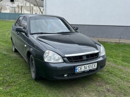 Черный ВАЗ 2172 Priora, объемом двигателя 1.6 л и пробегом 150 тыс. км за 2200 $, фото 1 на Automoto.ua