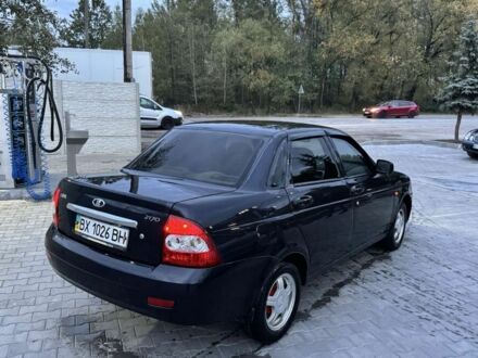 Чорний ВАЗ 2172 Priora, об'ємом двигуна 1.6 л та пробігом 189 тис. км за 1809 $, фото 1 на Automoto.ua