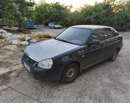 Черный ВАЗ 2172 Priora, объемом двигателя 1.6 л и пробегом 200 тыс. км за 1347 $, фото 1 на Automoto.ua