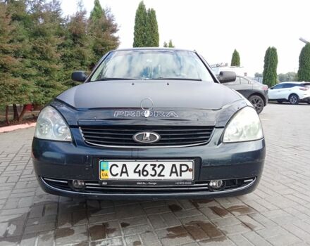 Черный ВАЗ 2172 Priora, объемом двигателя 9 л и пробегом 220 тыс. км за 2099 $, фото 1 на Automoto.ua