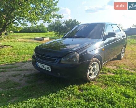 Чорний ВАЗ 2172 Priora, об'ємом двигуна 1.6 л та пробігом 380 тис. км за 2600 $, фото 1 на Automoto.ua