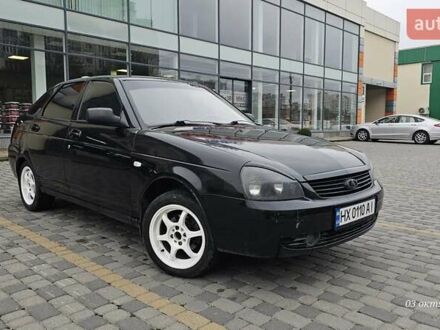 Чорний ВАЗ 2172 Priora, об'ємом двигуна 1.6 л та пробігом 142 тис. км за 1900 $, фото 1 на Automoto.ua