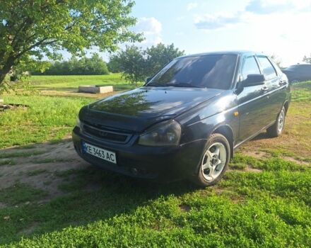 Черный ВАЗ 2172 Priora, объемом двигателя 1.6 л и пробегом 380 тыс. км за 2300 $, фото 1 на Automoto.ua