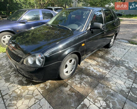 Чорний ВАЗ 2172 Priora, об'ємом двигуна 1.6 л та пробігом 162 тис. км за 3000 $, фото 1 на Automoto.ua