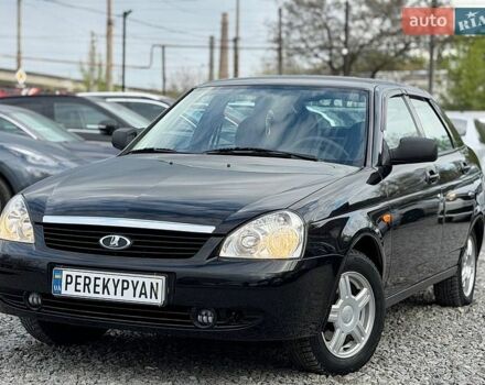 Черный ВАЗ 2172 Priora, объемом двигателя 1.6 л и пробегом 98 тыс. км за 2700 $, фото 1 на Automoto.ua