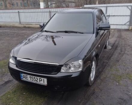 Черный ВАЗ 2172 Priora, объемом двигателя 1.6 л и пробегом 125 тыс. км за 4500 $, фото 1 на Automoto.ua