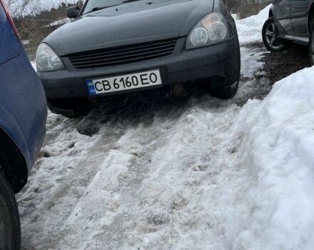 Черный ВАЗ 2172 Priora, объемом двигателя 1.6 л и пробегом 170 тыс. км за 2500 $, фото 1 на Automoto.ua