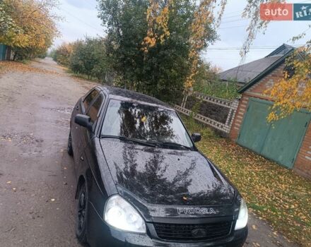 Чорний ВАЗ 2172 Priora, об'ємом двигуна 1.6 л та пробігом 100 тис. км за 3100 $, фото 1 на Automoto.ua