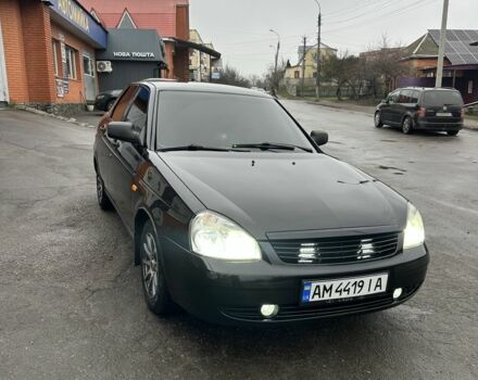 Чорний ВАЗ 2172 Priora, об'ємом двигуна 1.6 л та пробігом 250 тис. км за 3100 $, фото 1 на Automoto.ua
