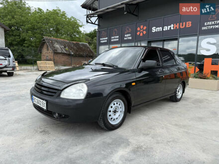 Черный ВАЗ 2172 Priora, объемом двигателя 1.6 л и пробегом 207 тыс. км за 2150 $, фото 1 на Automoto.ua