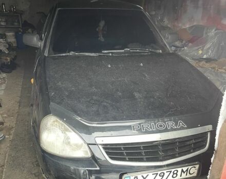 Чорний ВАЗ 2172 Priora, об'ємом двигуна 1.6 л та пробігом 265 тис. км за 2008 $, фото 1 на Automoto.ua