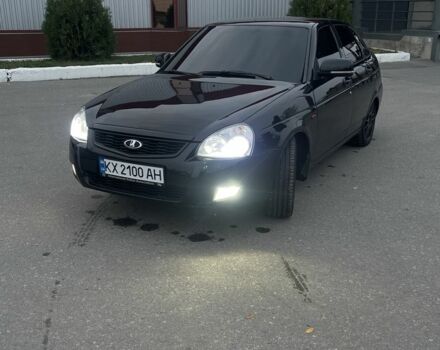 Чорний ВАЗ 2172 Priora, об'ємом двигуна 1.6 л та пробігом 260 тис. км за 4500 $, фото 1 на Automoto.ua