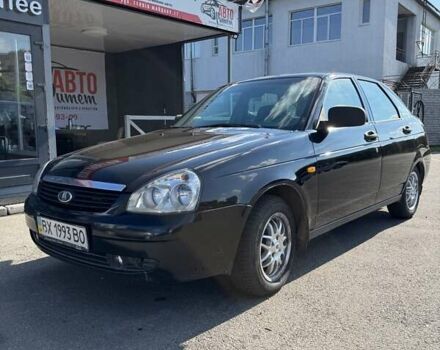 Чорний ВАЗ 2172 Priora, об'ємом двигуна 1.6 л та пробігом 196 тис. км за 2900 $, фото 1 на Automoto.ua